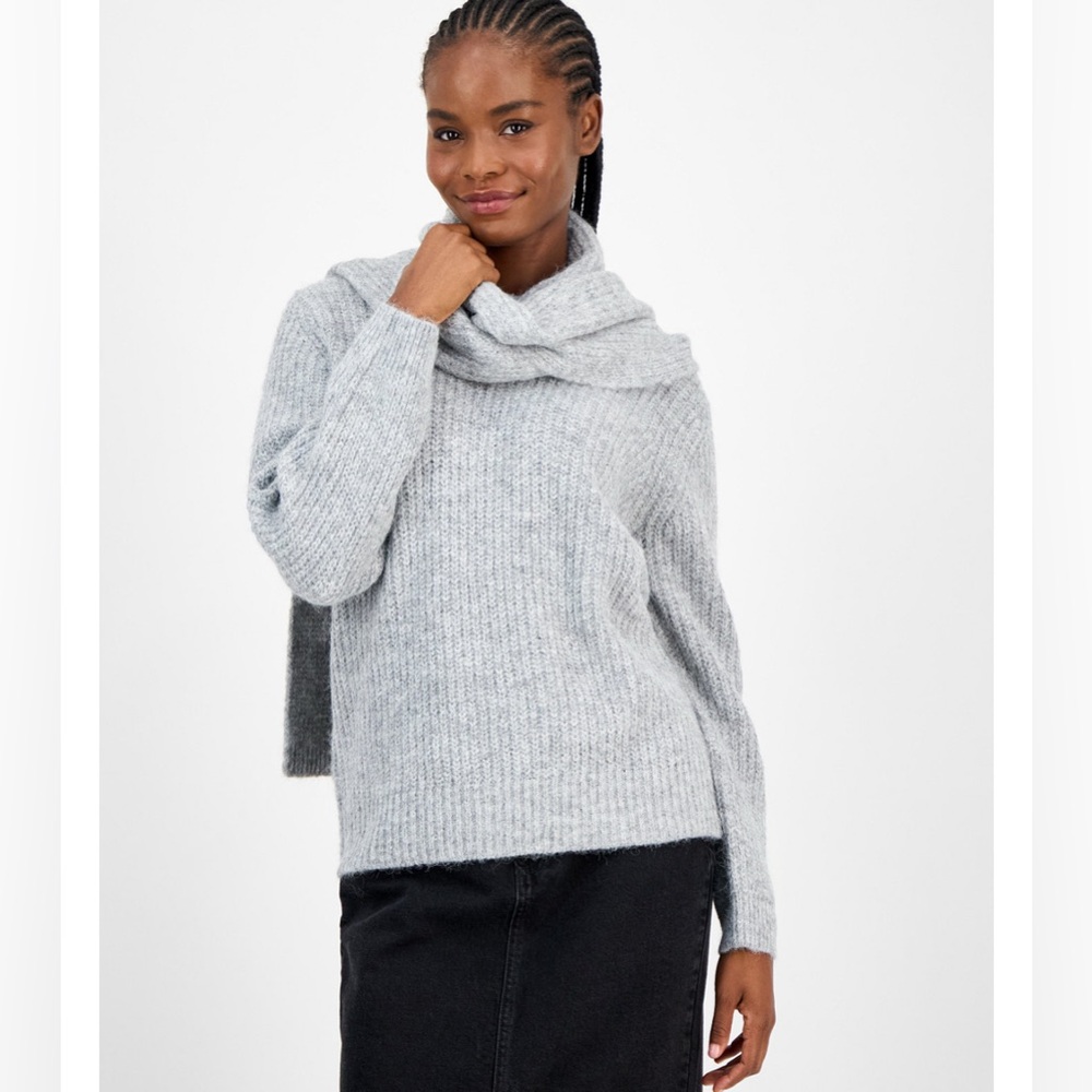 And Now This Women's Scarf-Neck Sweater Size XS/S